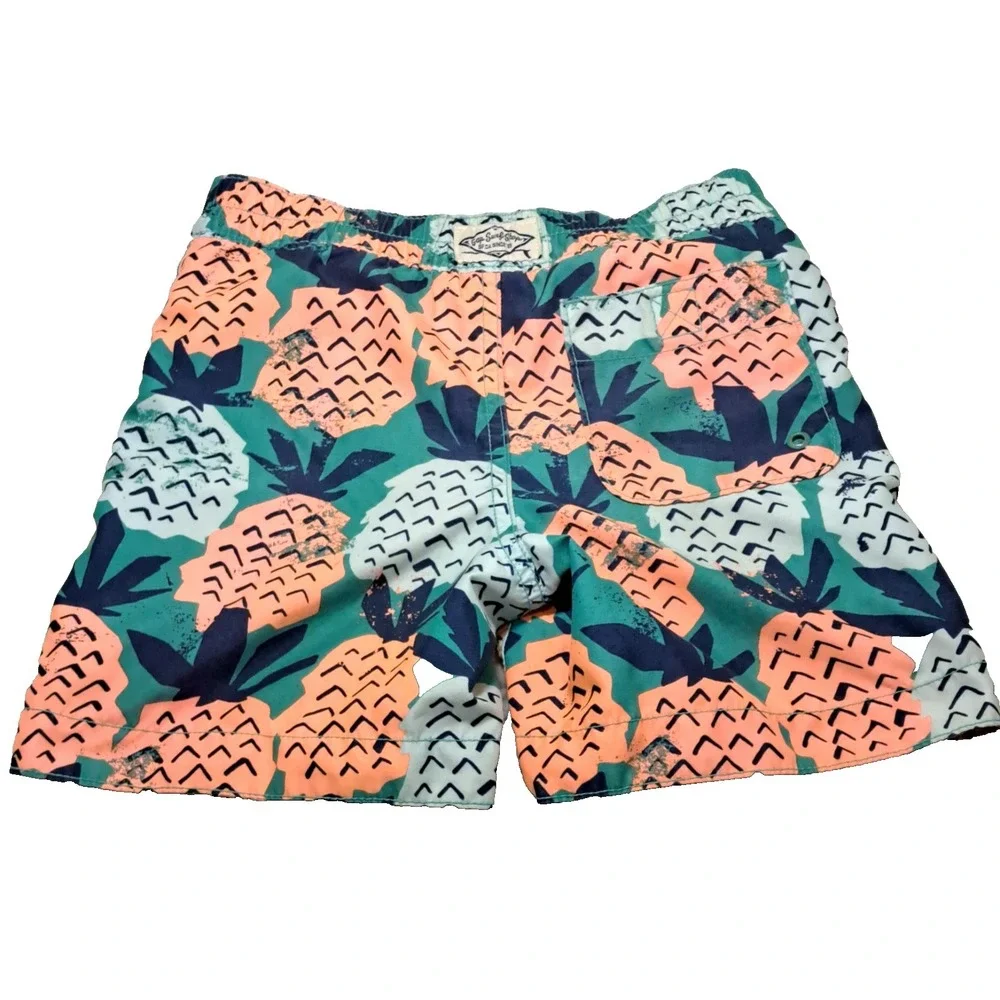 Baby Gap Pineapple Swim Trunks Toddler Boys 4T Gap Surf Shop Beach Summer